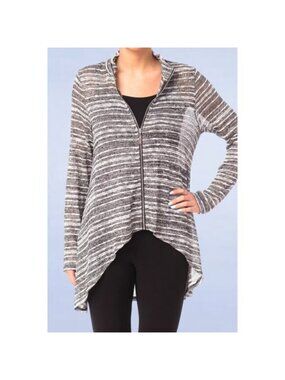 Joseph Ribkoff Style 173904 Lightweight Zip Up Sweater - Size 12‎